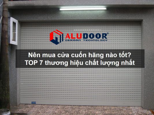 Cửa cuốn khe thoáng Aludoor