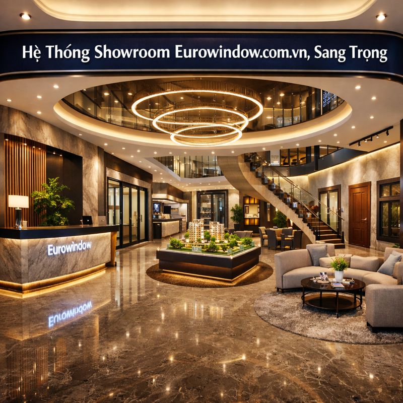 Hệ thống Showroom Eurowindow.com.vn
